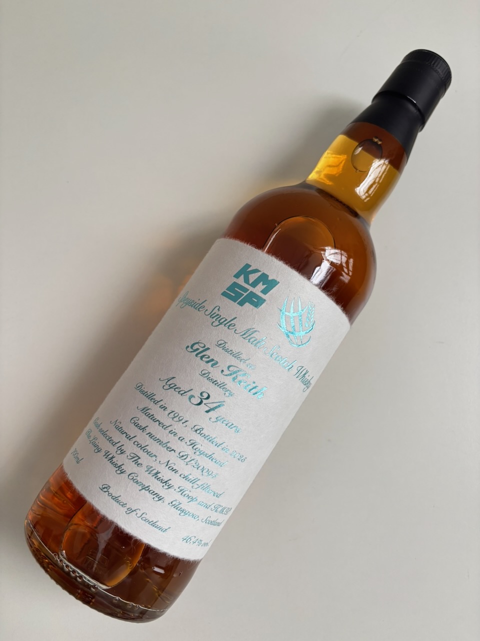 発売予告】グレンキース1991/2025 34年 46.4％ Selected by The Whisky 